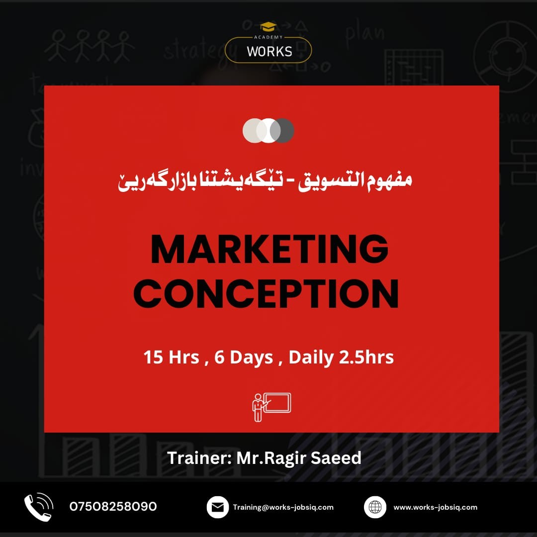 Marketing Conception - مفهوم التسويق